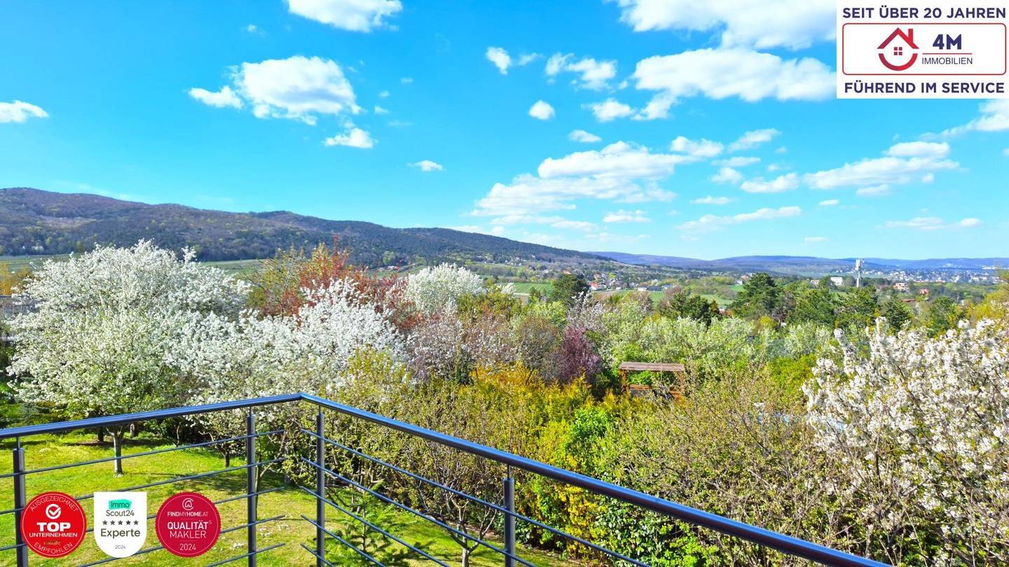 Einfamilienhaus mit Garten Sauna und Fernblick