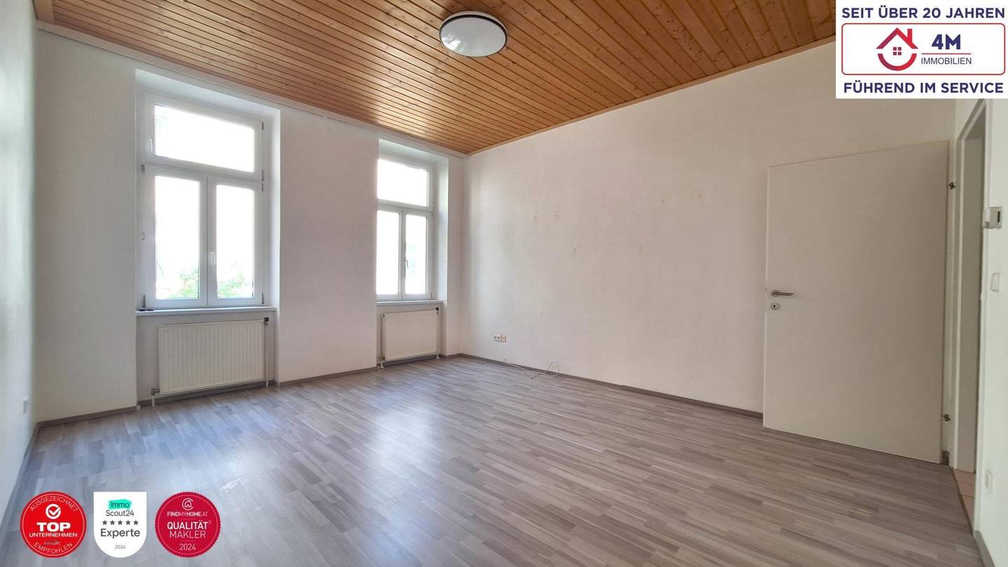 Quiet period apartment with courtyard orientation near Rennweg