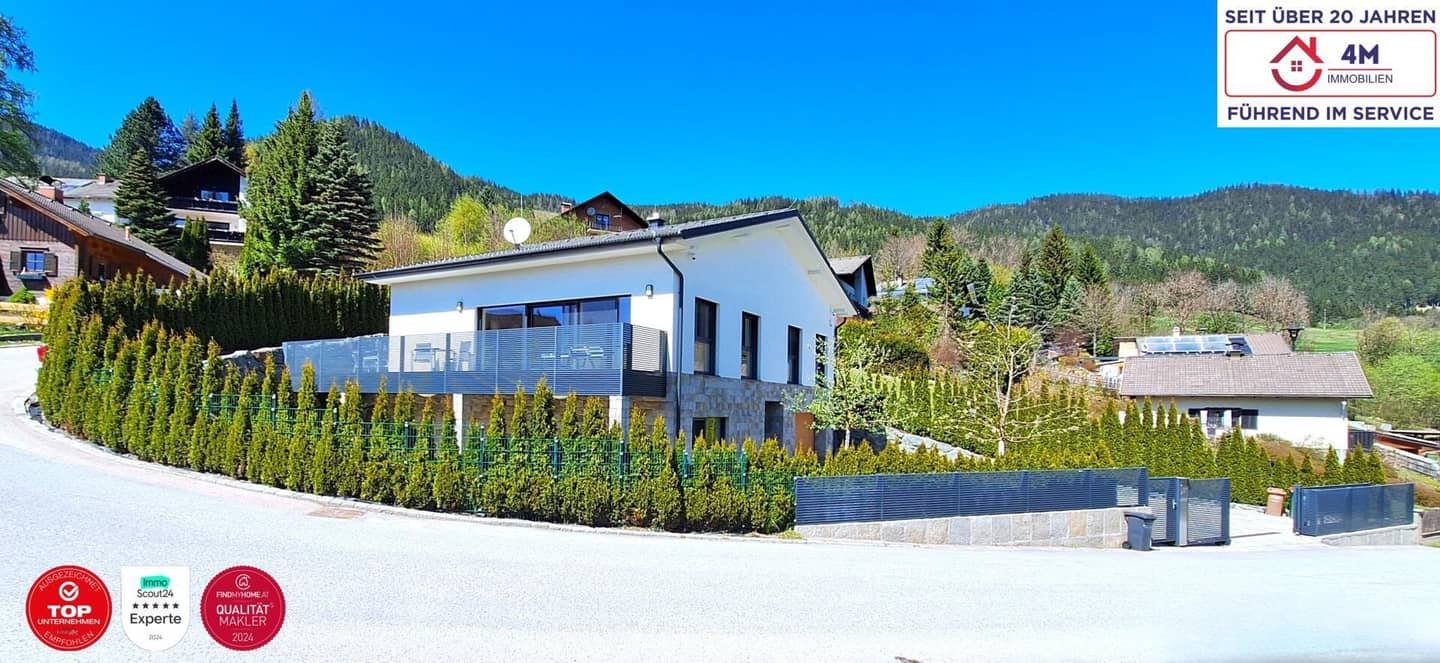Einfamilienhaus mit Sauna und Bergblick
