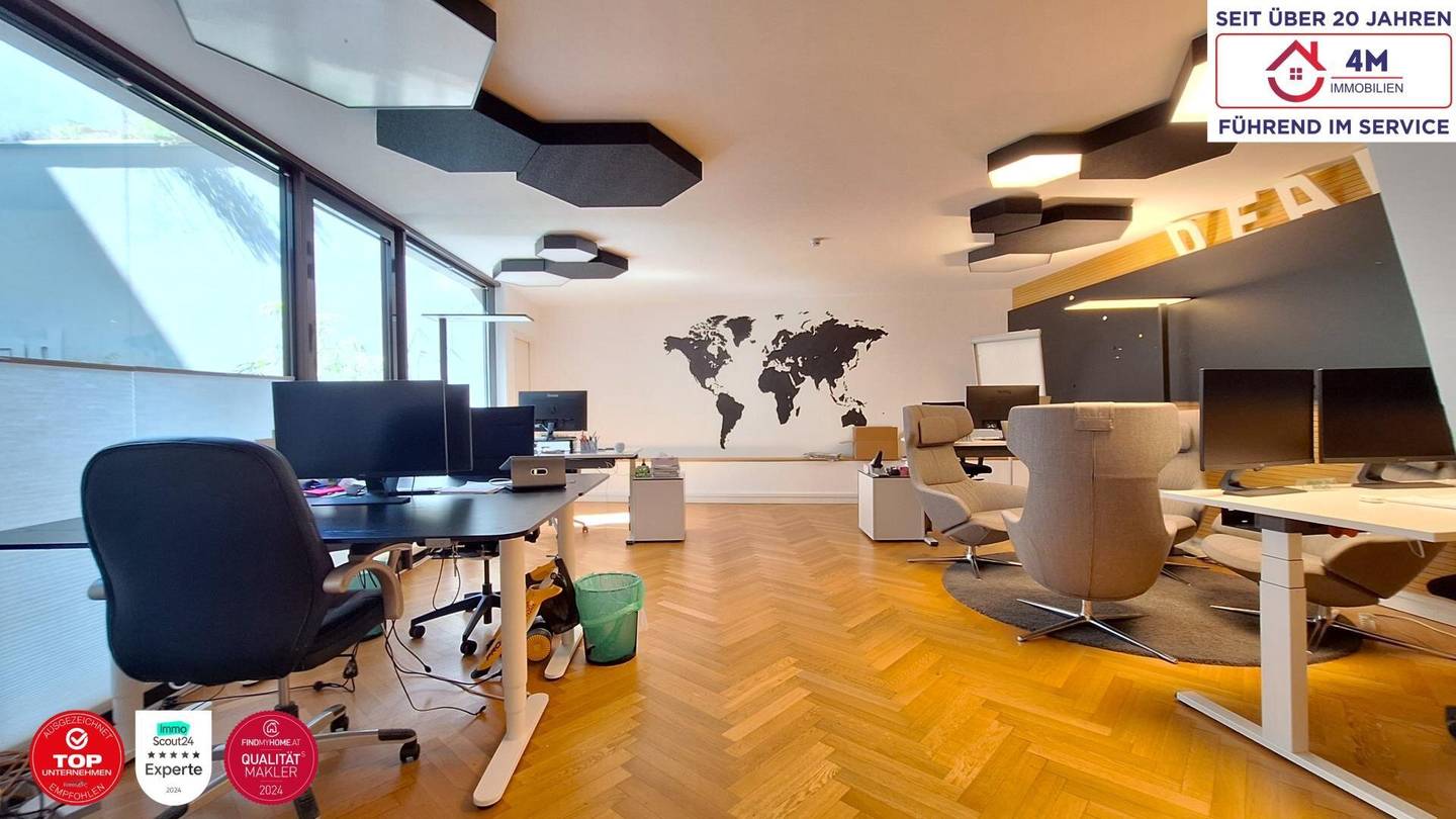 Generalsaniertes Büro mit Innenhof in Mariahilf