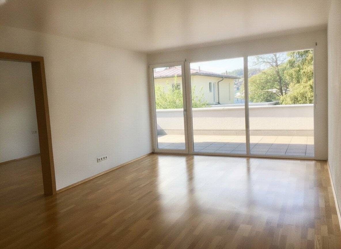 Apartment with terrace and underground parking in quiet location