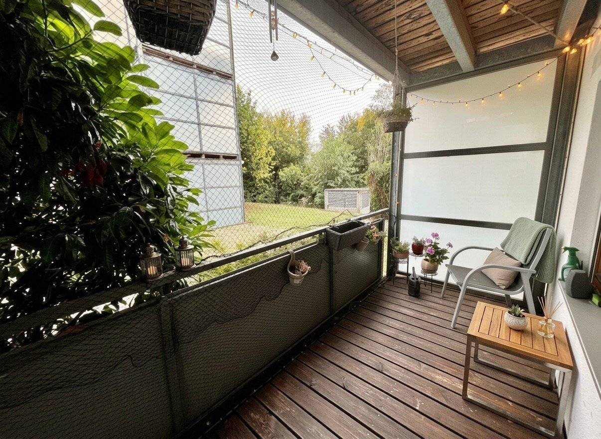 Ground floor apartment with loggia near the lake