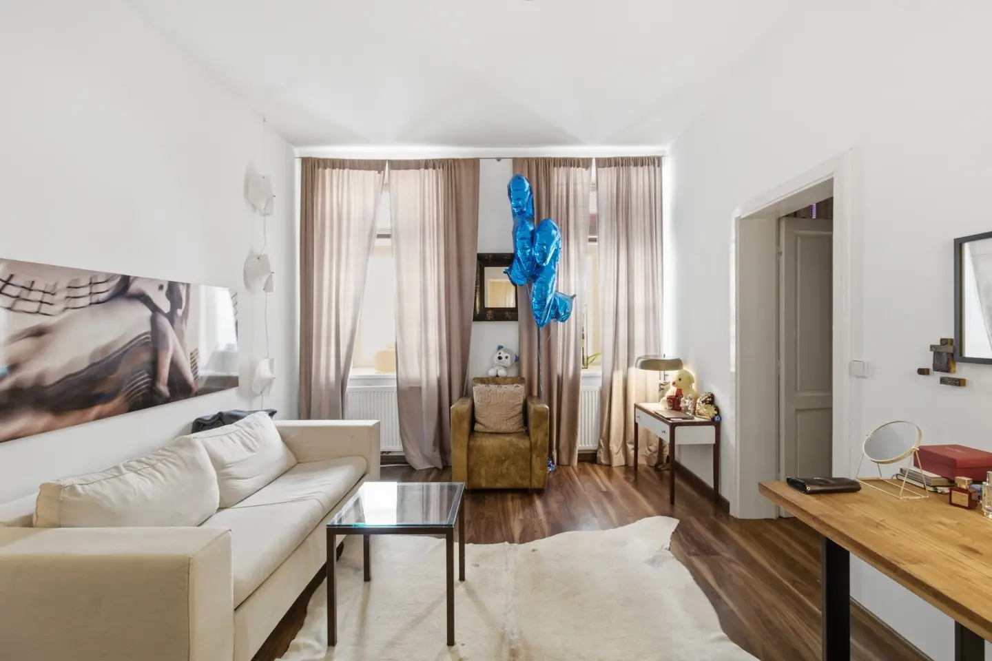 Bright ground floor apartment with fitted kitchen near Währinger Park