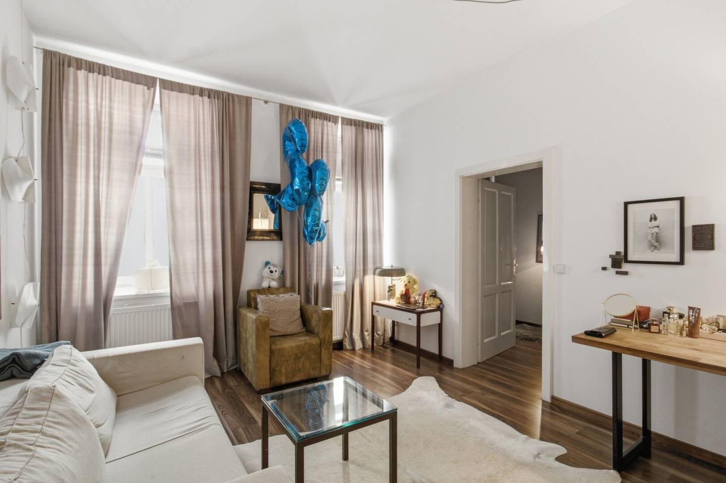 Bright ground floor apartment with fitted kitchen near Währinger Park