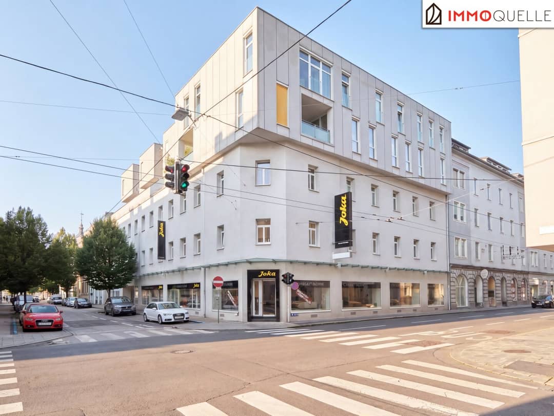 Geschäftsfläche mit Sichtbarkeit in Linzer Frequenzlage