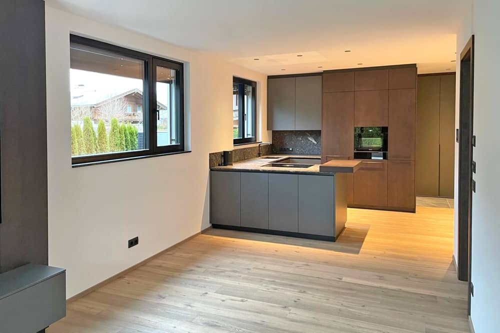 Garten Maisonette mit Pool und Hornblick
