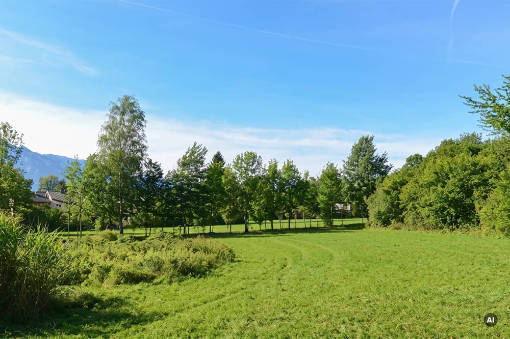 Plot at the foot of Gaisberg in quiet cul-de-sac