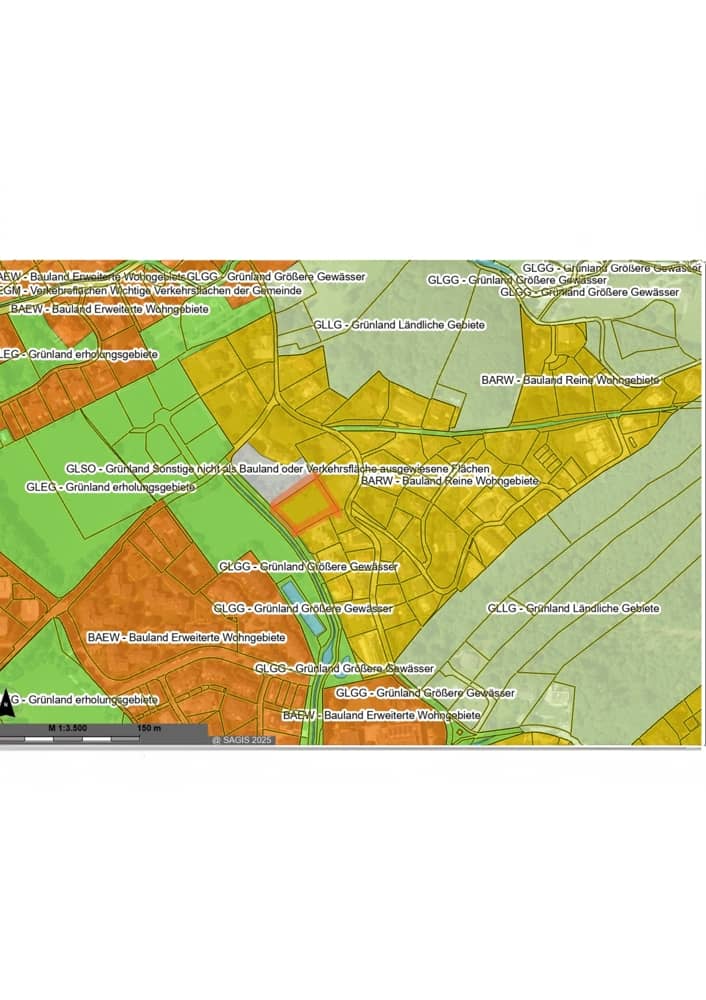 Plot at the foot of Gaisberg in quiet cul-de-sac