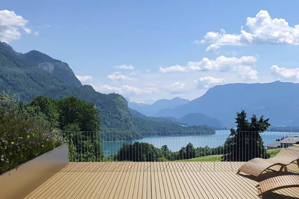Panoramagrundstück mit Projektierung am Wolfgangsee