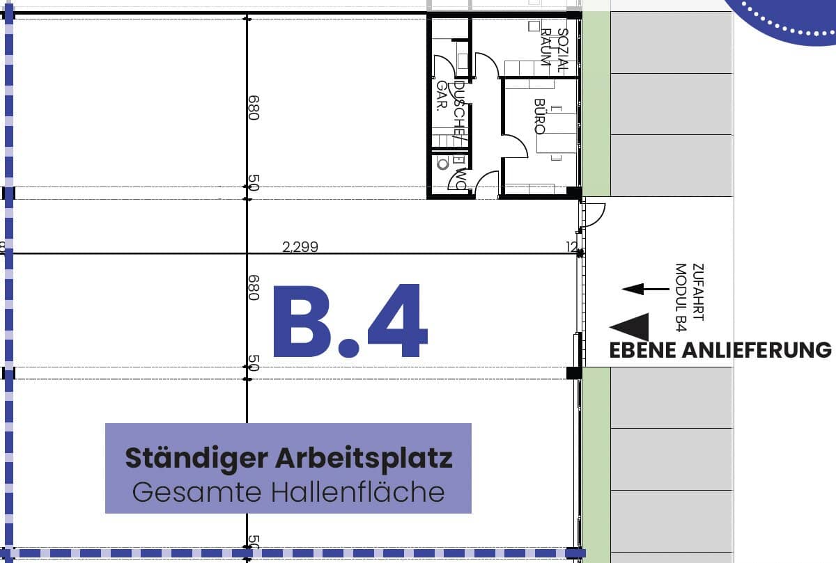 Commercial Space with Photovoltaics and Loading Ramps in Neusiedl am See