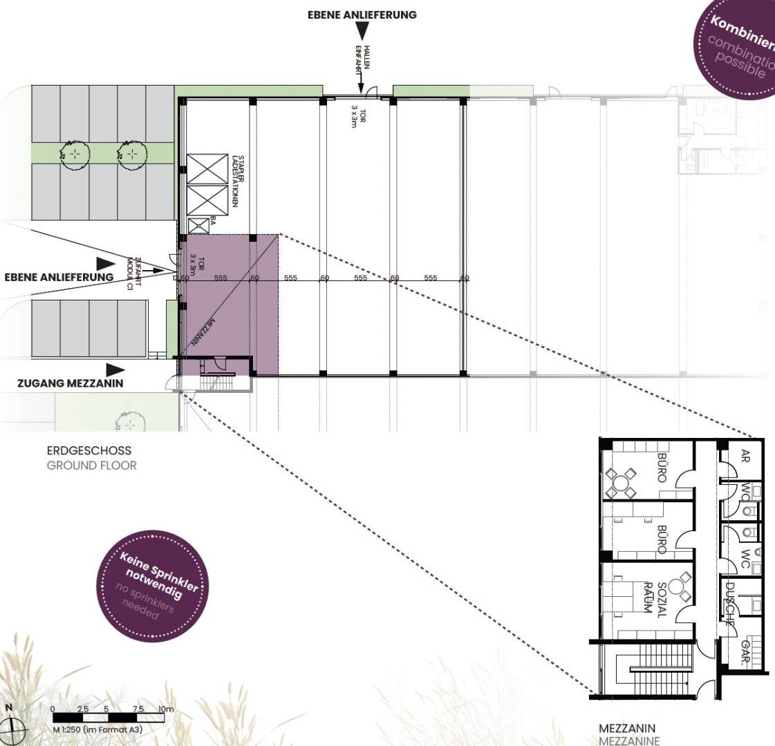 Commercial Park with Hall and Office in Neusiedl am See