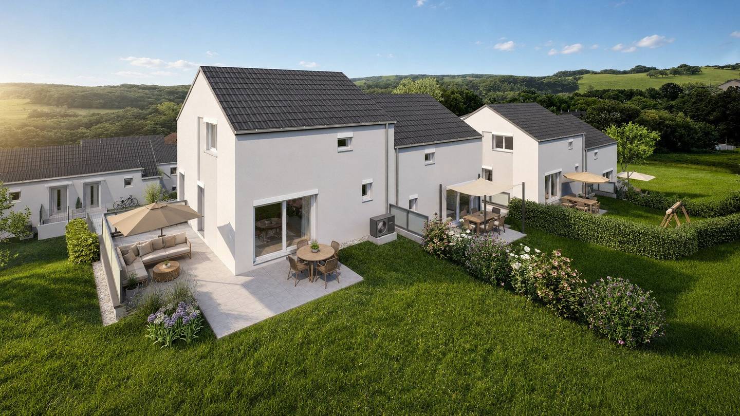 Wohnen mit Wienerwaldblick - Exklusive Doppelhäuser mit Eigengarten, Keller & Garage