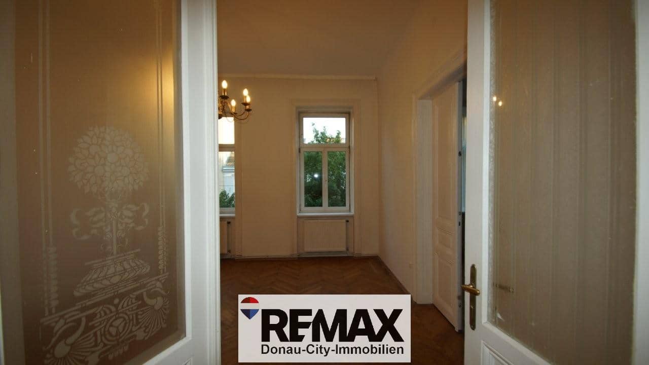 Charming period office with double doors and sunny outlook