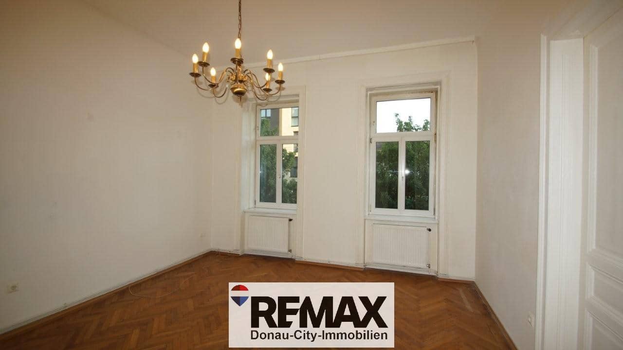 Charming period office with double doors and sunny outlook
