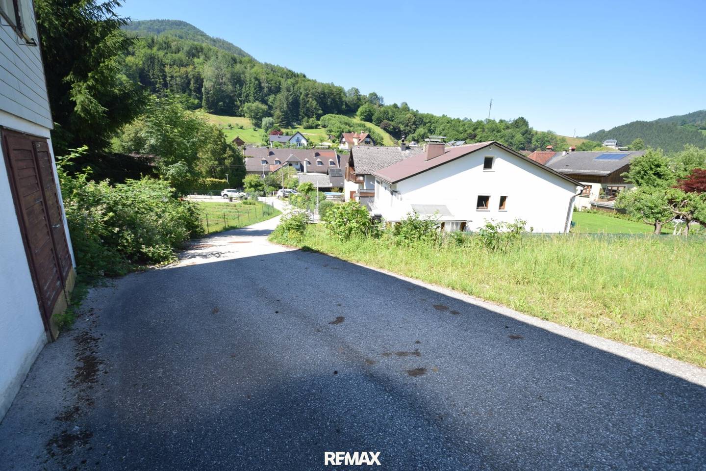 Baugrund mit Blick auf den Ortskern