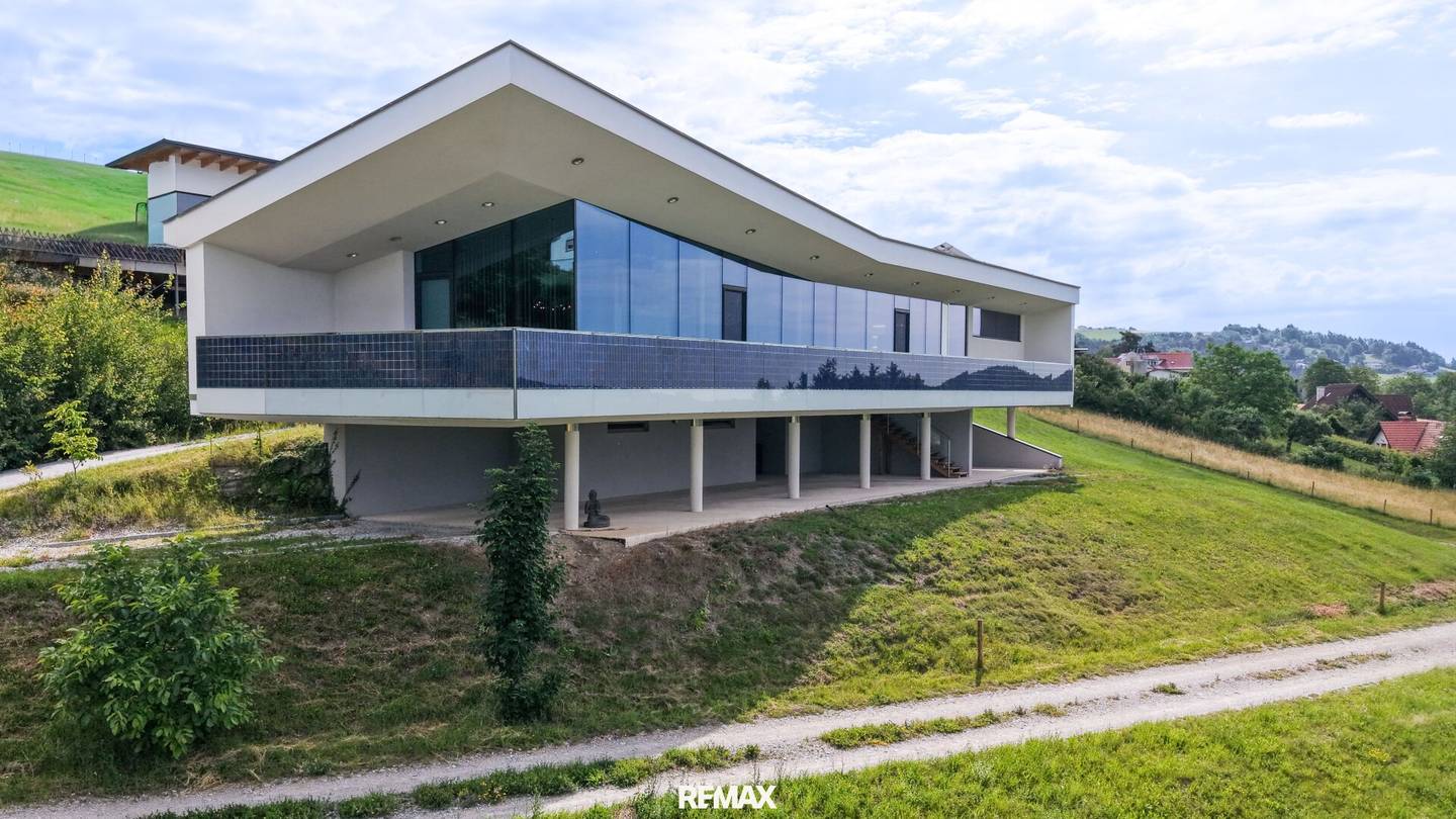 Passivhaus Bungalow mit Terrasse und Weitblick