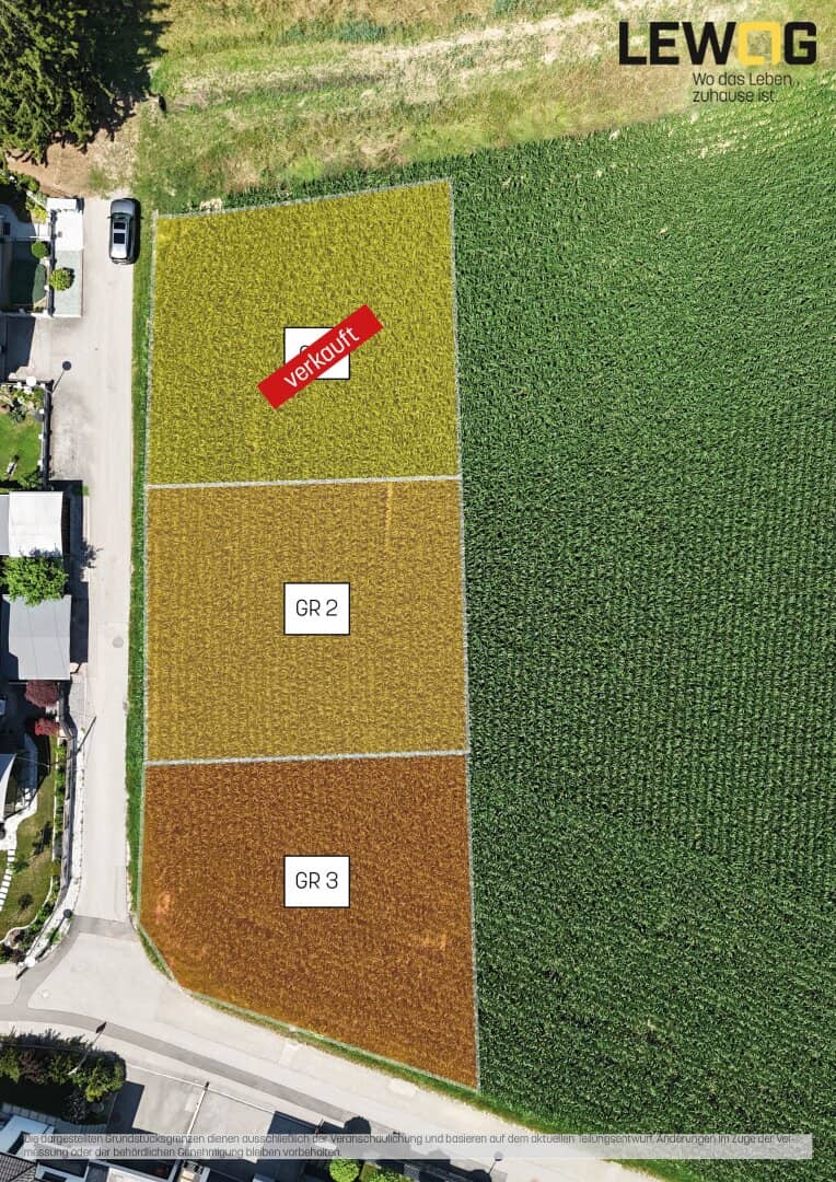 Baugrundstück in ruhiger Lage mit guter Verkehrsanbindung