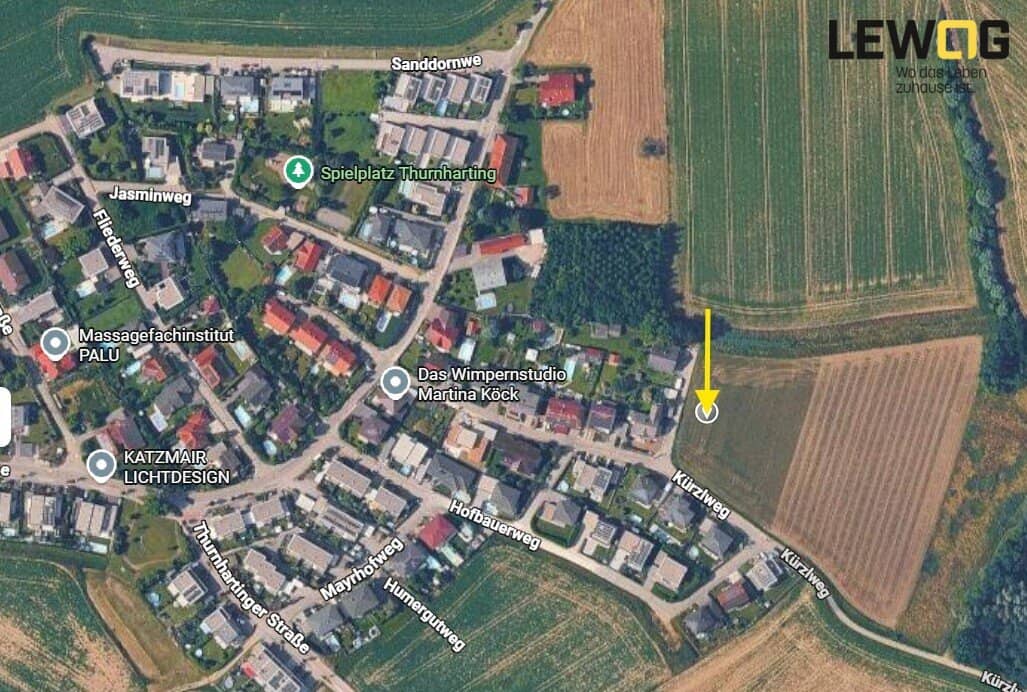 Baugrundstück in ruhiger Lage mit guter Verkehrsanbindung