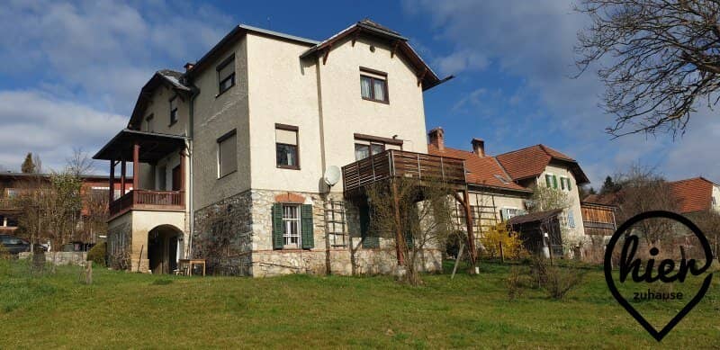 Historische Villa mit Blick auf die Basilika