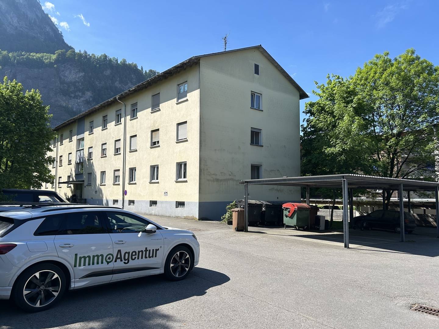Modernized 2-Room Apartment with Carport in Dornbirn