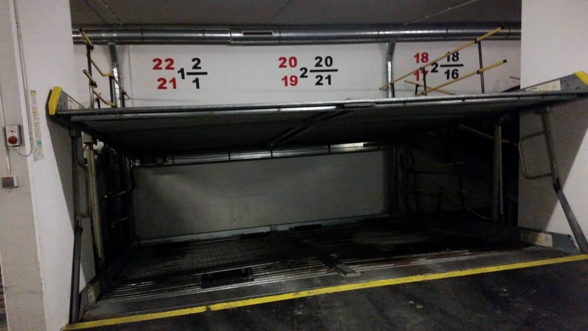 Stapelparkplatz in zentraler Lage nahe U3