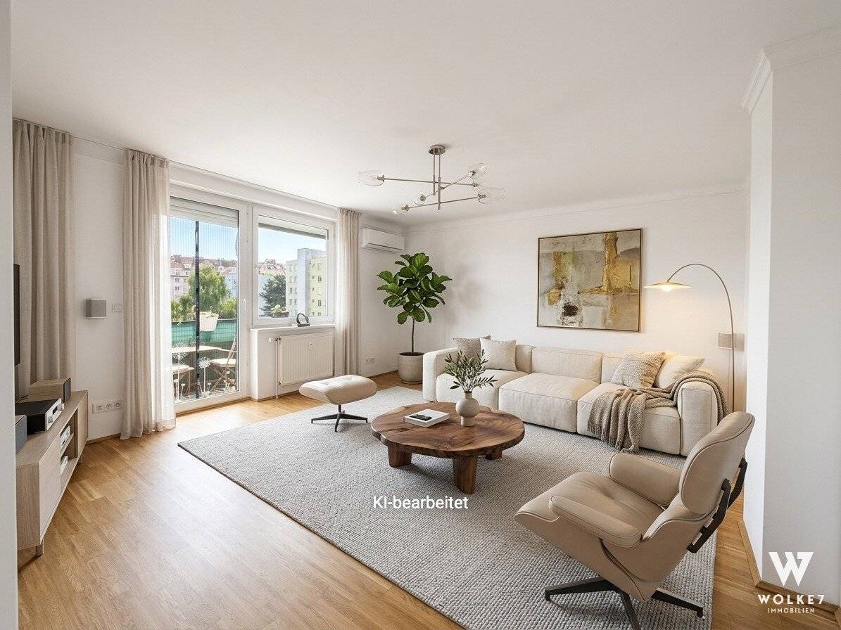 Helle Wohnung mit Loggia und Stellplatz in ruhiger Grünlage