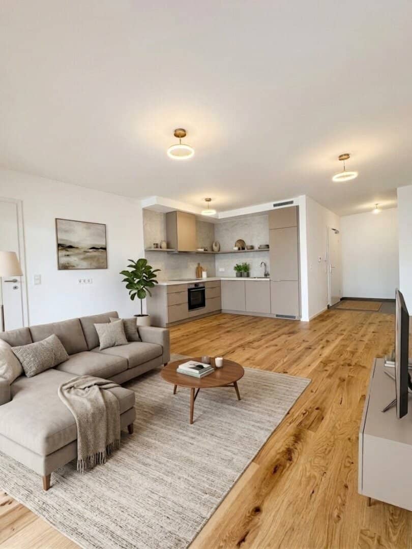 New Build Apartment with Loggia and Lake Proximity in Neusiedl am See