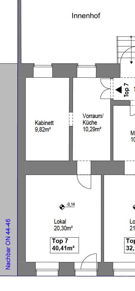Altbau Apartment with Terrace in Quiet Margareten Location