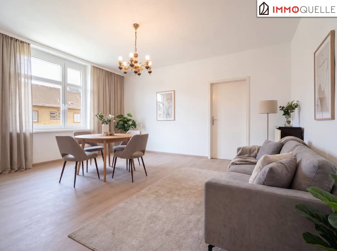Sonnige Wohnung mit Einbauküche und Balkon in ruhiger Lage