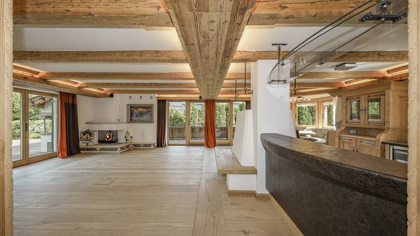 Landhausvilla mit Wellnessbereich und Blick auf den Wilden Kaiser