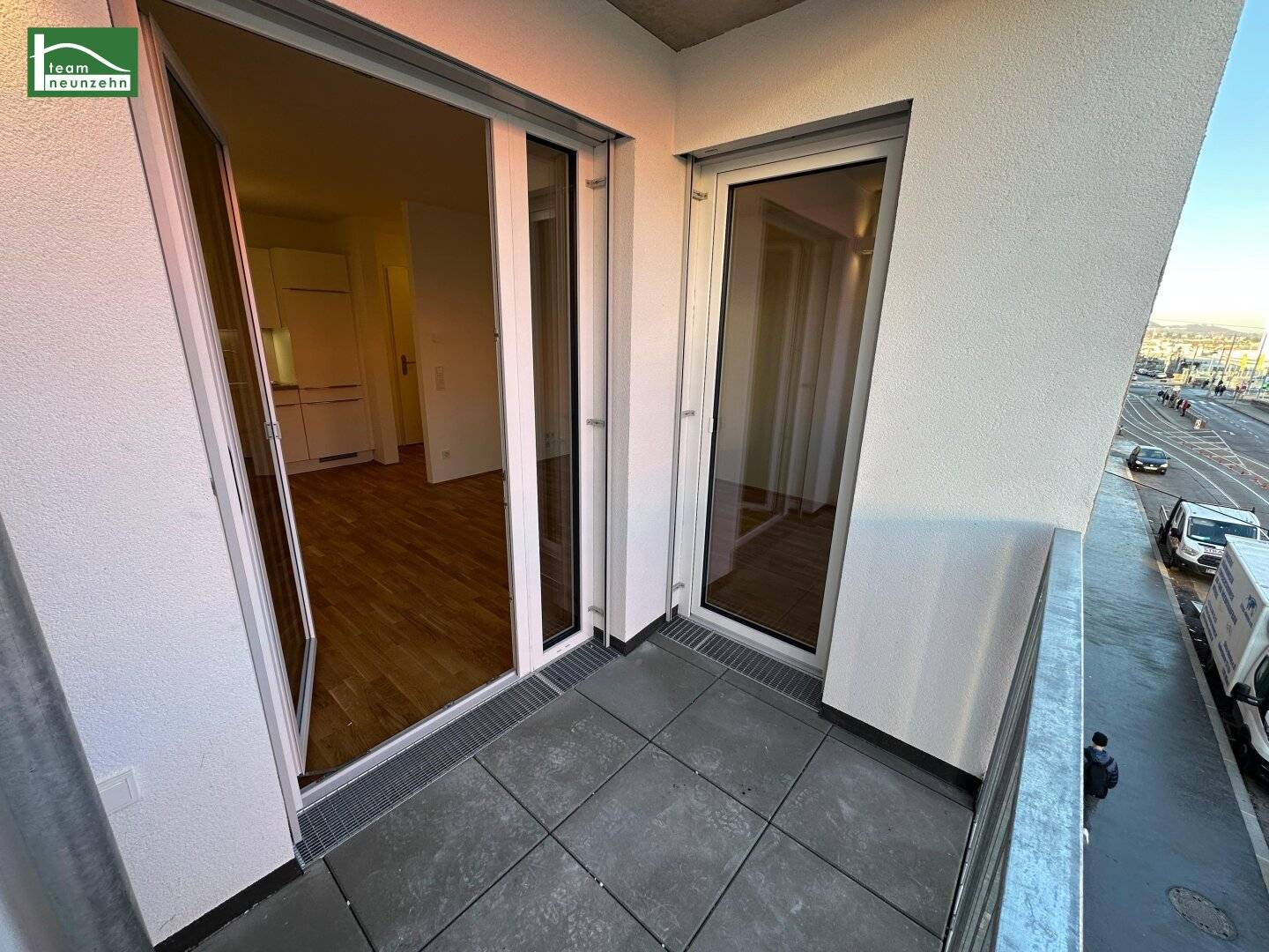 New build apartment with loggia and fitted kitchen near U3