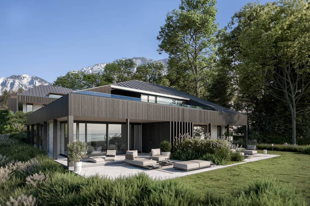 Terrace Apartment with Private Lake Access