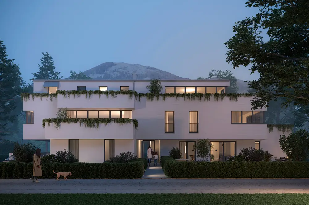 Penthouse mit drei Terrassen in Aigen