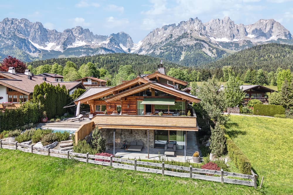Chalet mit Sauna Wellness und Kaiserblick
