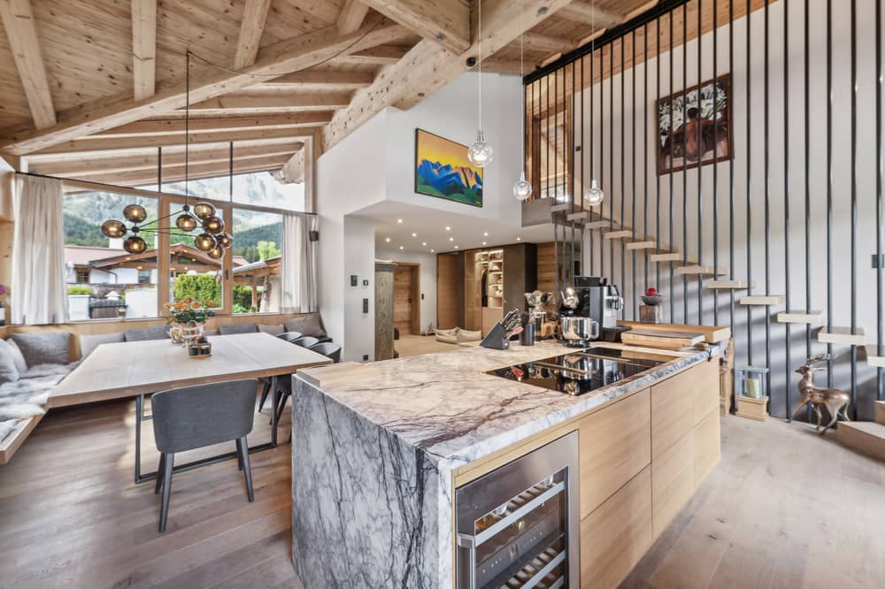 Chalet mit Sauna Wellness und Kaiserblick