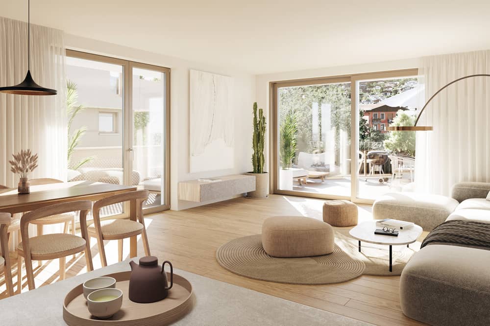 Penthouse with Rooftop Terrace and Mountain View