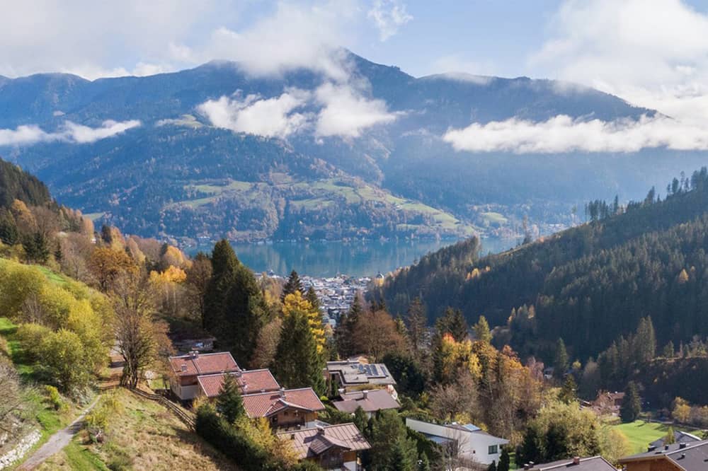 Baugrundstück mit Panoramablick am Fuße der Schmittenhöhe