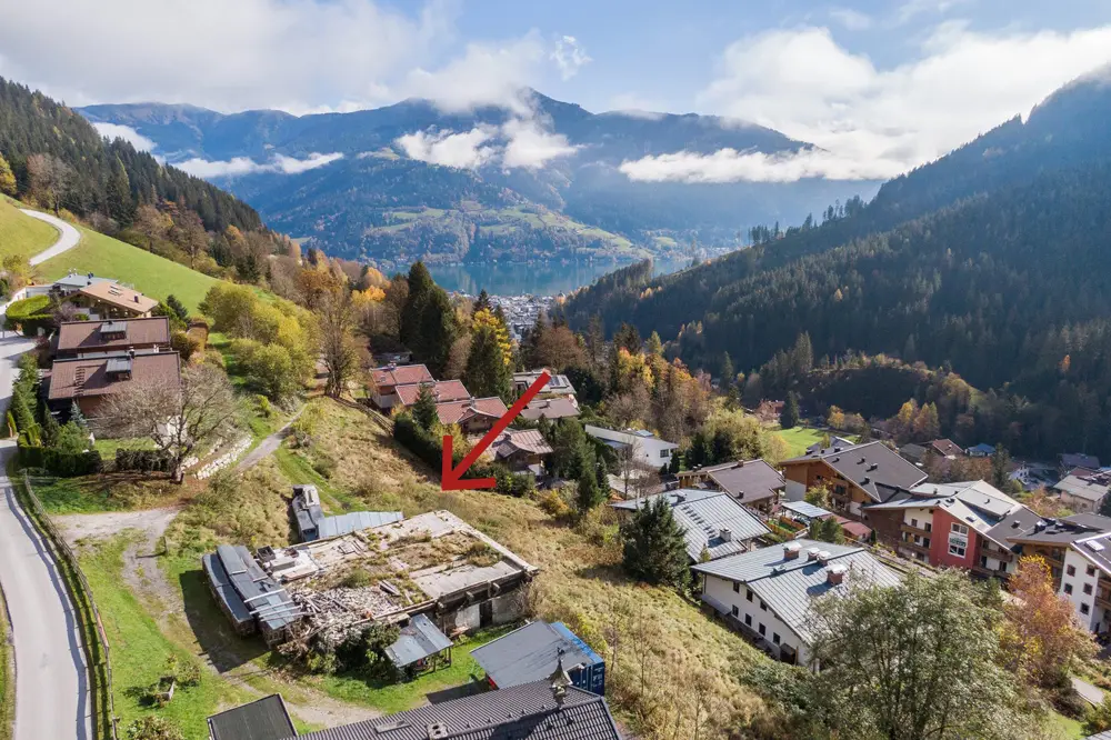Building plot with panoramic views at the foot of Schmittenhöhe