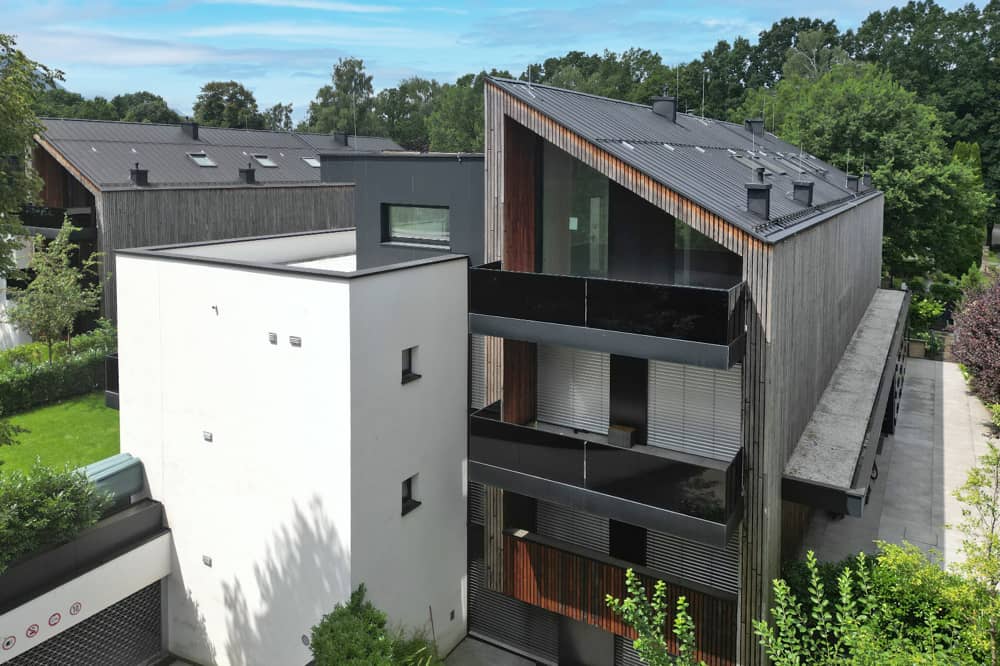 Bright penthouse with large terrace in Morzg