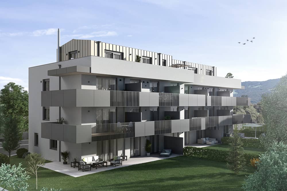 Garden apartment with terrace and private garden in Morzg
