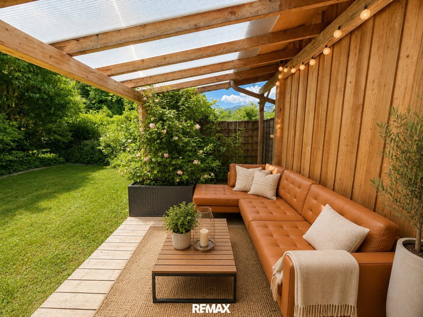 Einfamilienhaus mit Garten und Carport in sonniger Aussichtslage