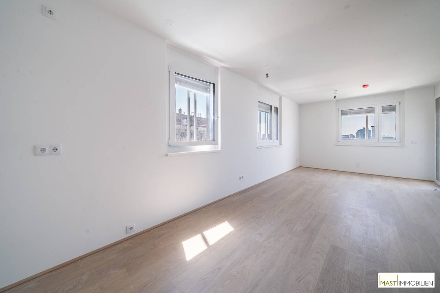 Apartment with Loggia and View of the Alte Donau
