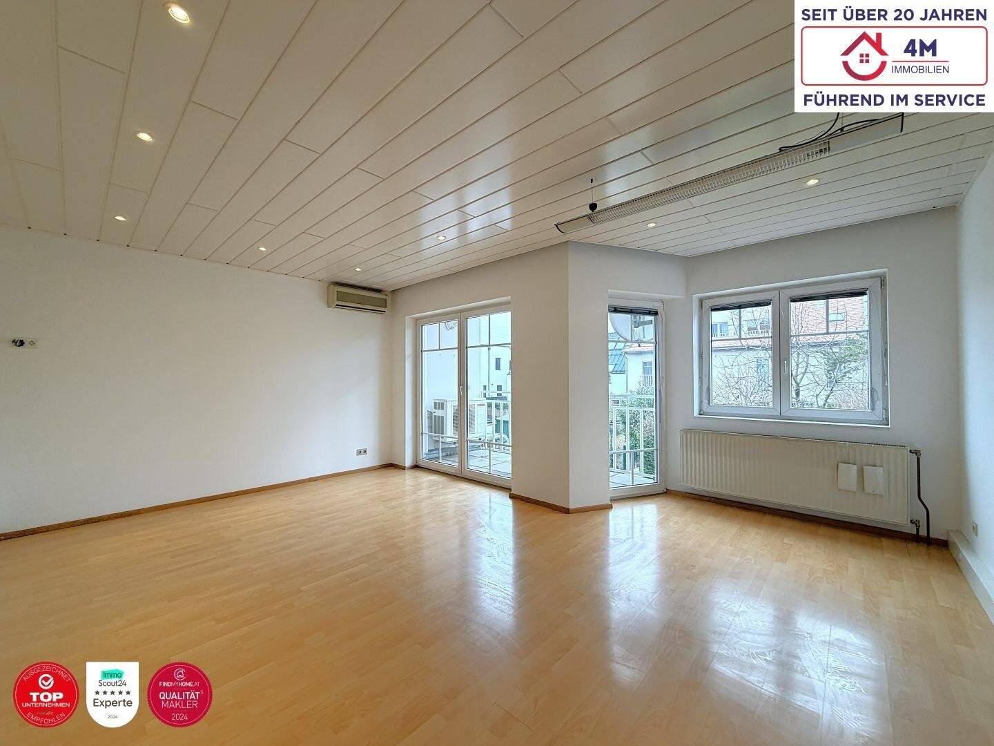 Stilvolle Wohnung mit Südloggia und Garage