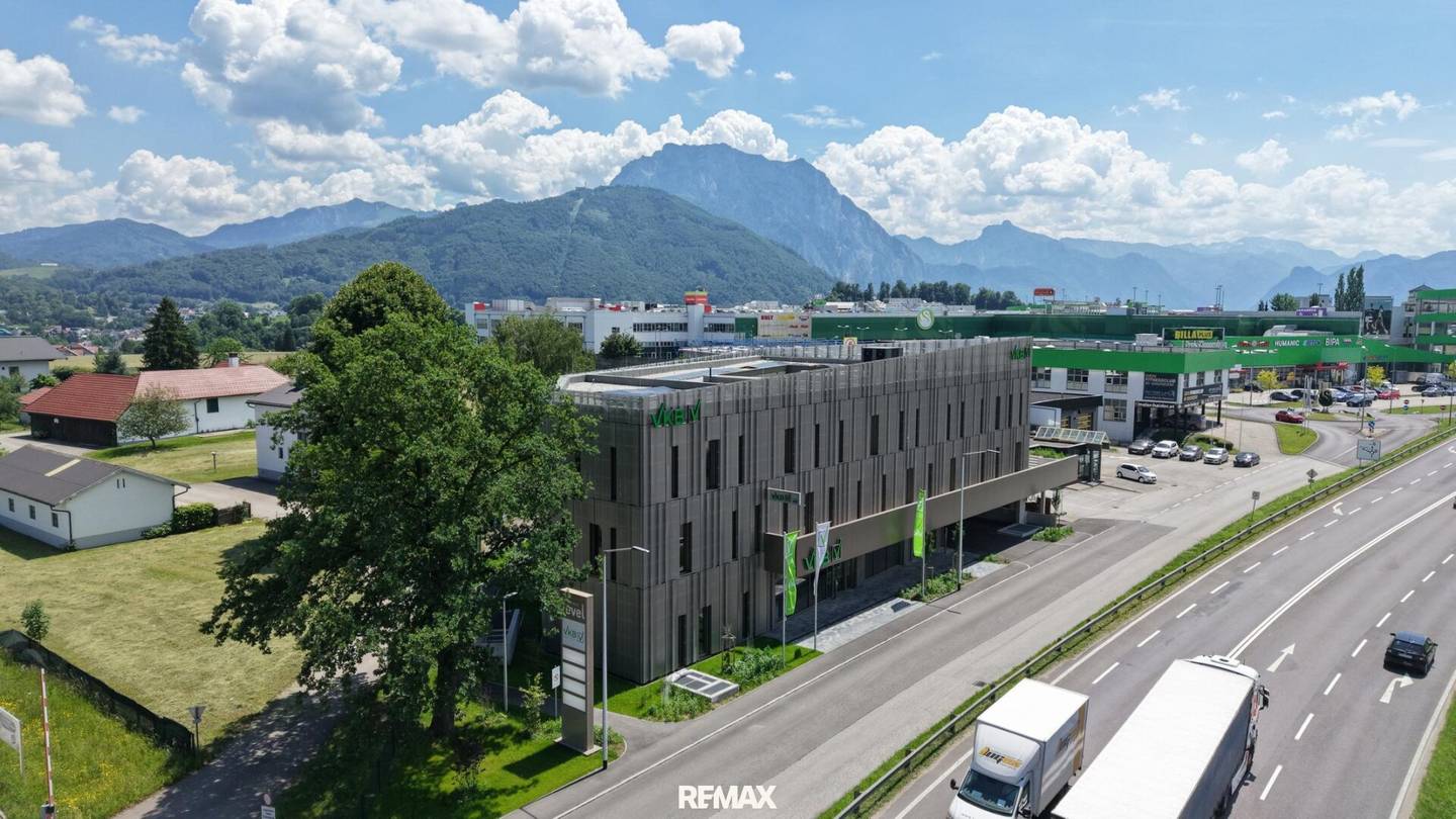Bürofläche mit Terrassengarten und Tiefgarage in Gmunden