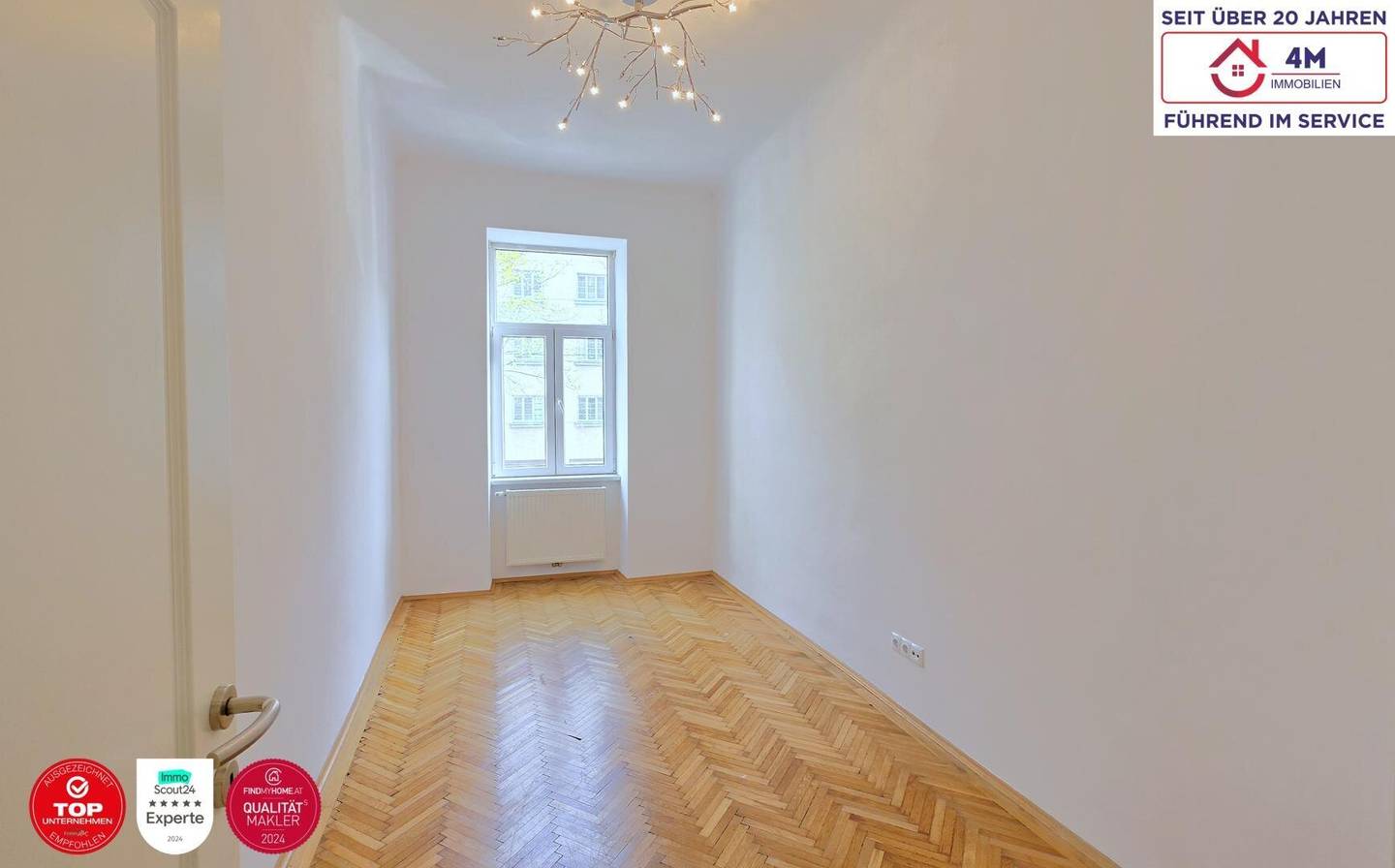Modernized Altbau Apartment with Herringbone Parquet near Margaretengürtel