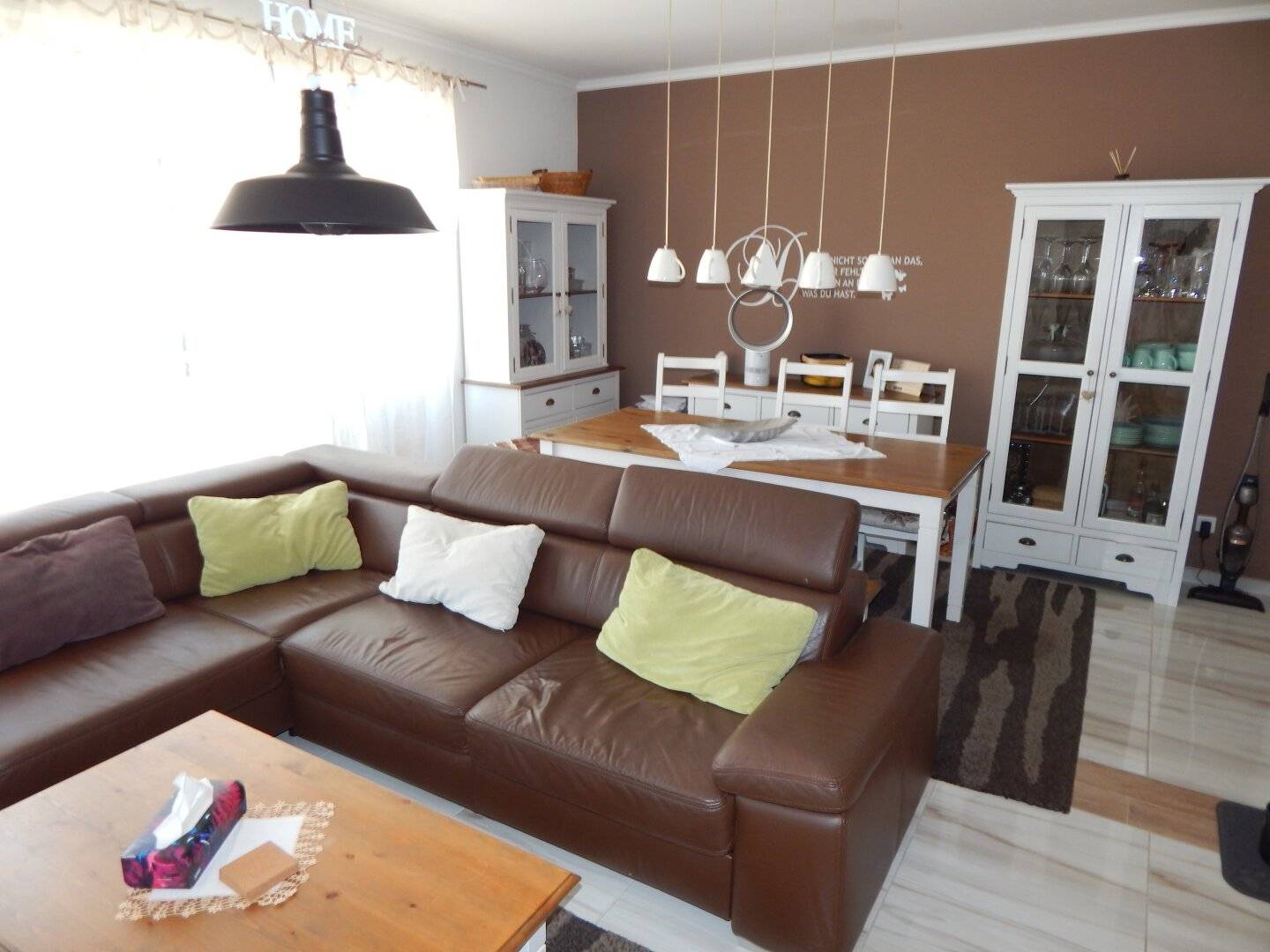 Bright Terrace Apartment with Parquet and Open Kitchen