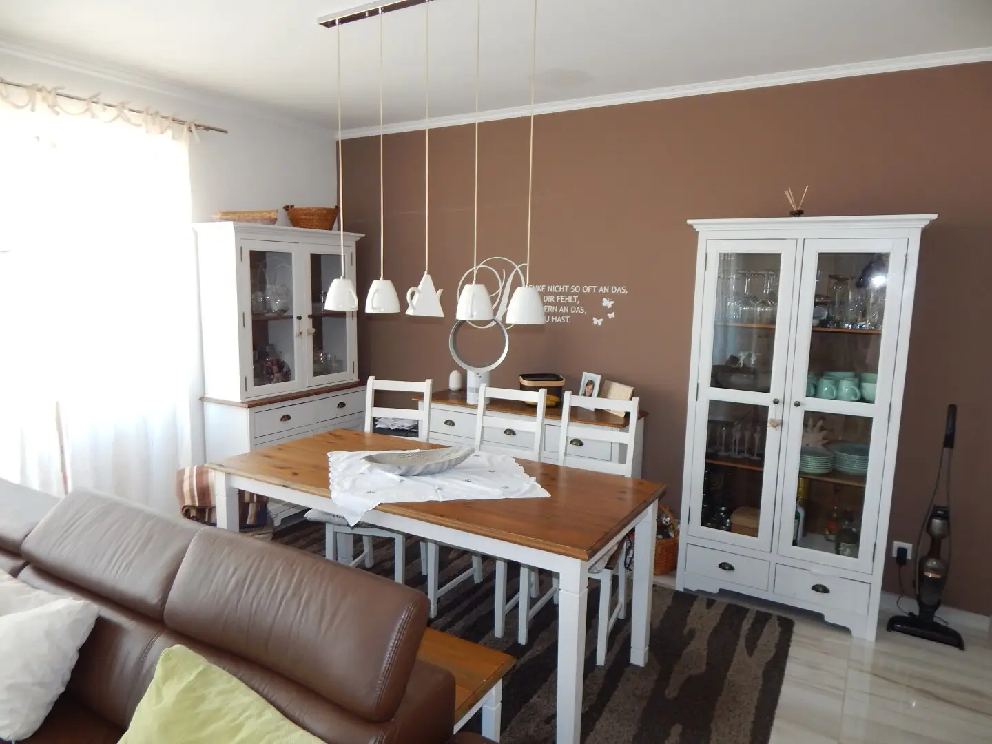 Bright Terrace Apartment with Parquet and Open Kitchen