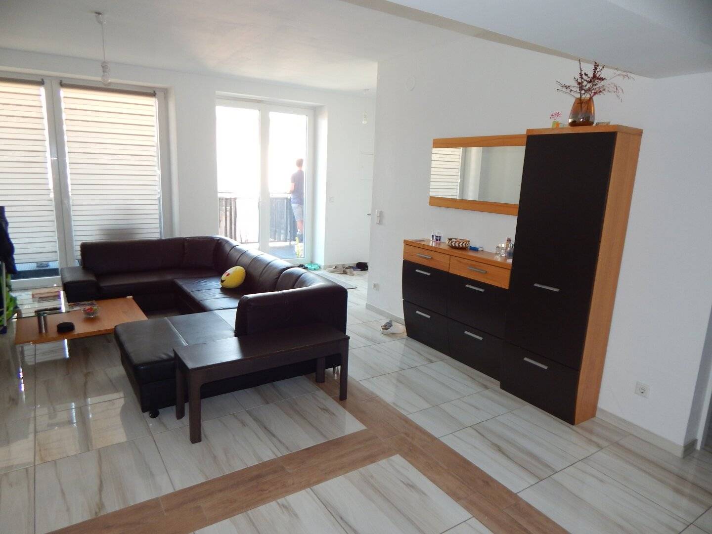 Bright Terrace Apartment with Open Living Area