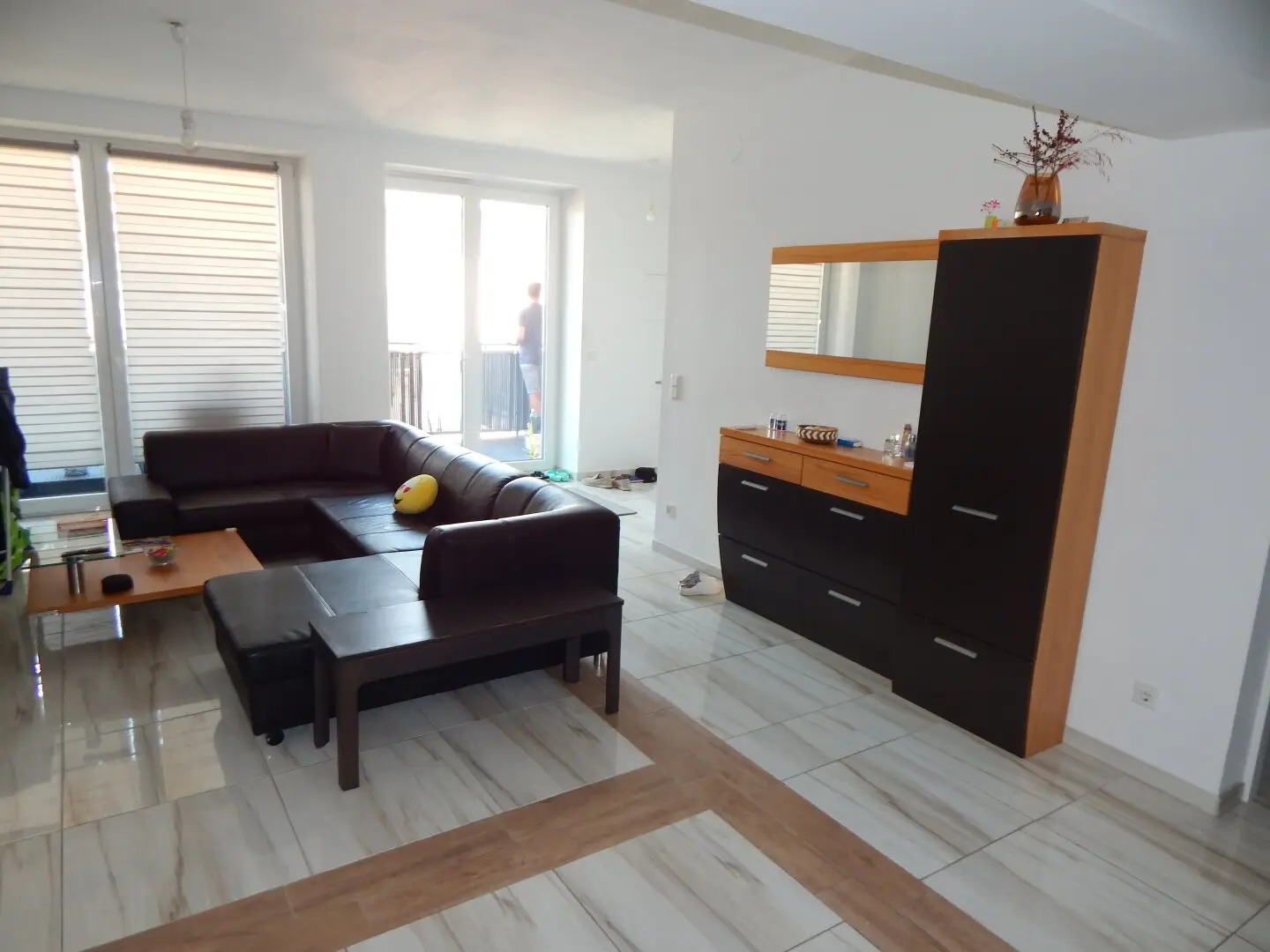 Bright Terrace Apartment with Open Living Area