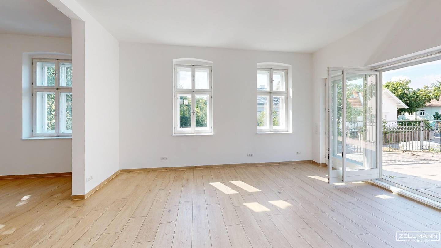 Großzügige Wohnung mit Terrasse Balkon und Erdwärme